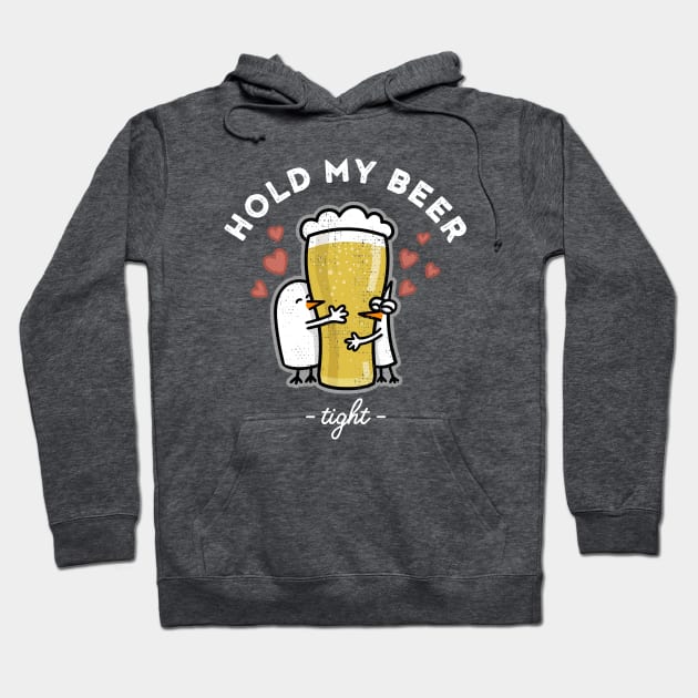 Hold my beer Hoodie by Fredo and Pidjin Comics Official Store